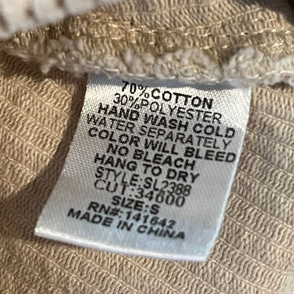 She and Sky Skirt Womens Corduroy Mini Flare Size Small Tan Brown Fall Casual - Picture 12 of 12